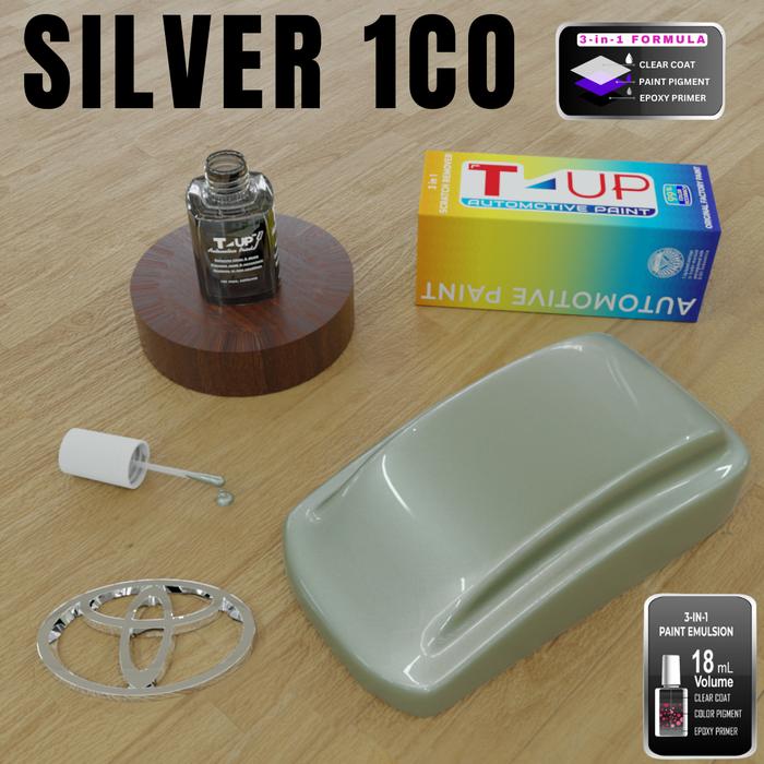 Gambar Cat Oles T-UP Khusus Toyota SILVER 1CO - Ori Pabrikan - SILVER 1CO dari T-Up Store Original Catoles undefined Tokopedia