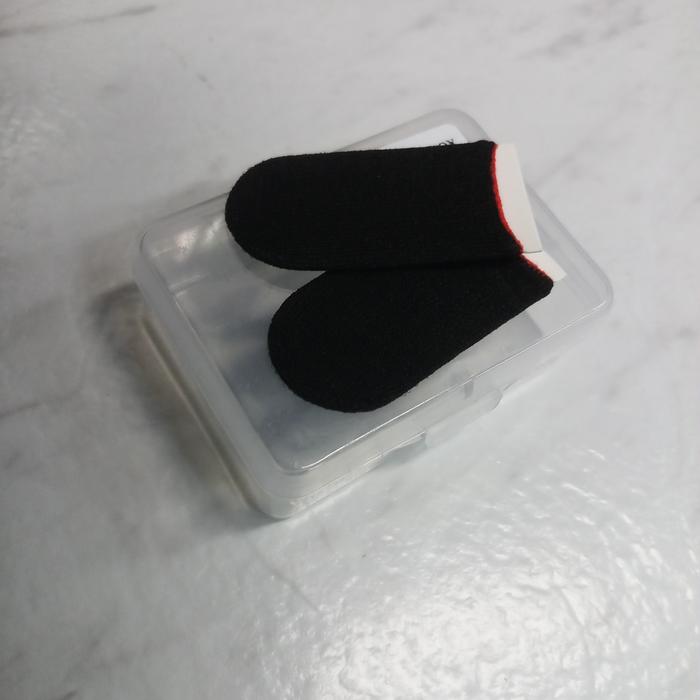 Gambar Sarung jempol gamer main game PUBG anti keringat sarung jari - BLACK+BOX dari Click & Go Tokopedia undefined Tokopedia