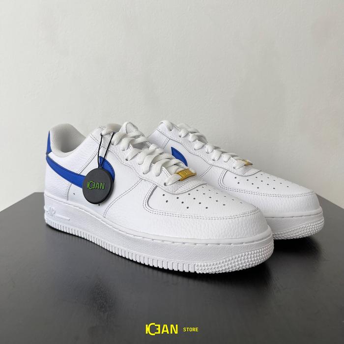 Jual Nike Air Force Low White Royal Blue 100% Authentic 11