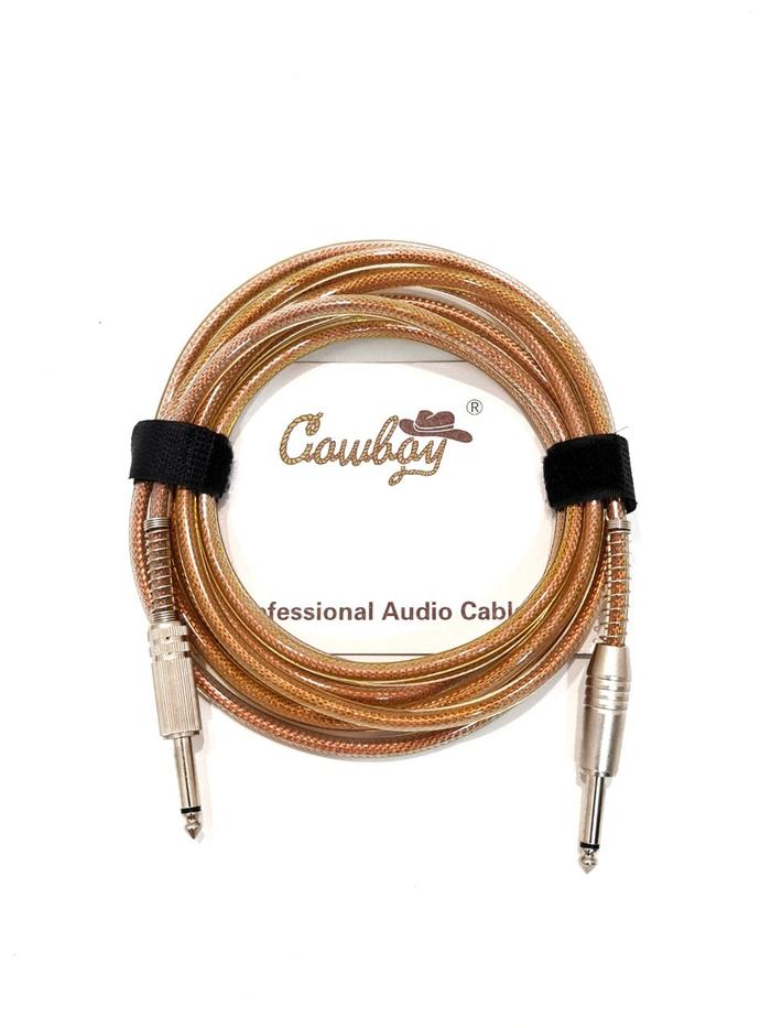 Gambar Kabel Jack Cowboy Anti Noise Bahan Rubber Untuk Gitar Bass Elektrik - Rubber dari Alat Musik Jakarta undefined Tokopedia