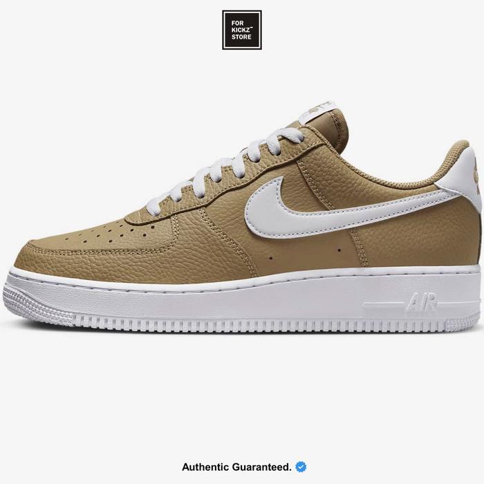 Jual NIKE AIR FORCE '07 AN23 KHAKI WHITE 42 Kota