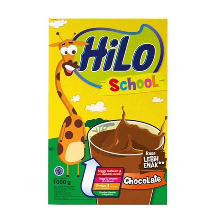 Gambar HiLo School Chocolate Susu Tinggi Kalsium 1 kg dari BIGsmart Official undefined Tokopedia