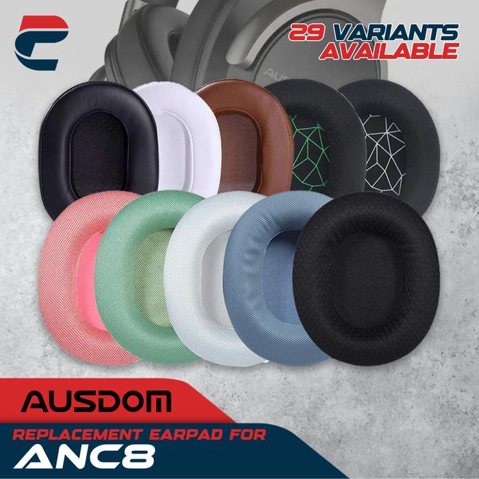 Earpad Busa Cushion Pad Ausdom ANC ANC8 ANC-8 Bantalan Foam Busa Thick  Black di Padscorp Tokopedia