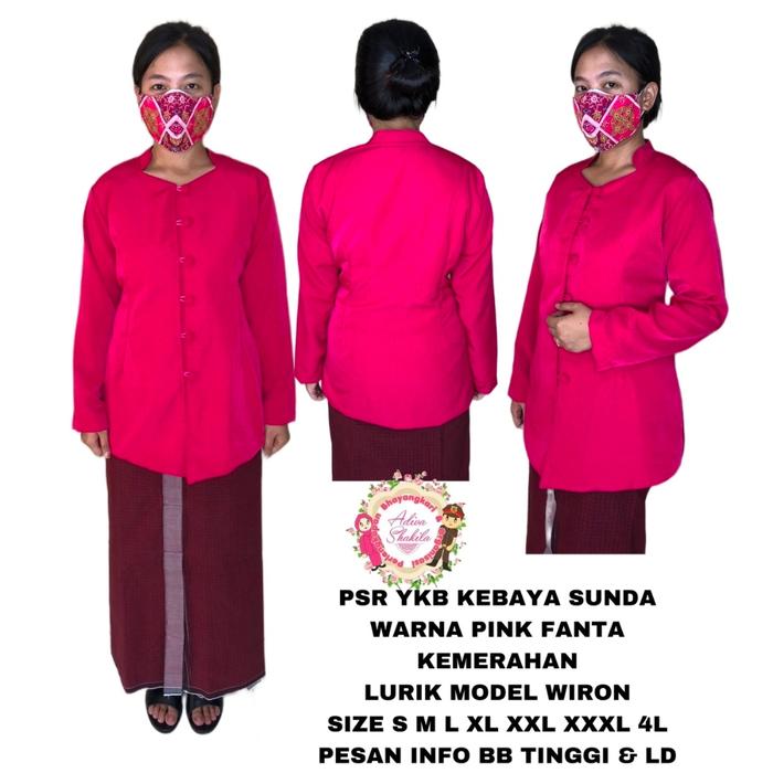 Gambar baju seragam bhayangkari psr ykb kebaya kancing muslim dan non jilbab - non jilbab, M dari Rerezeze online shop undefined Tokopedia