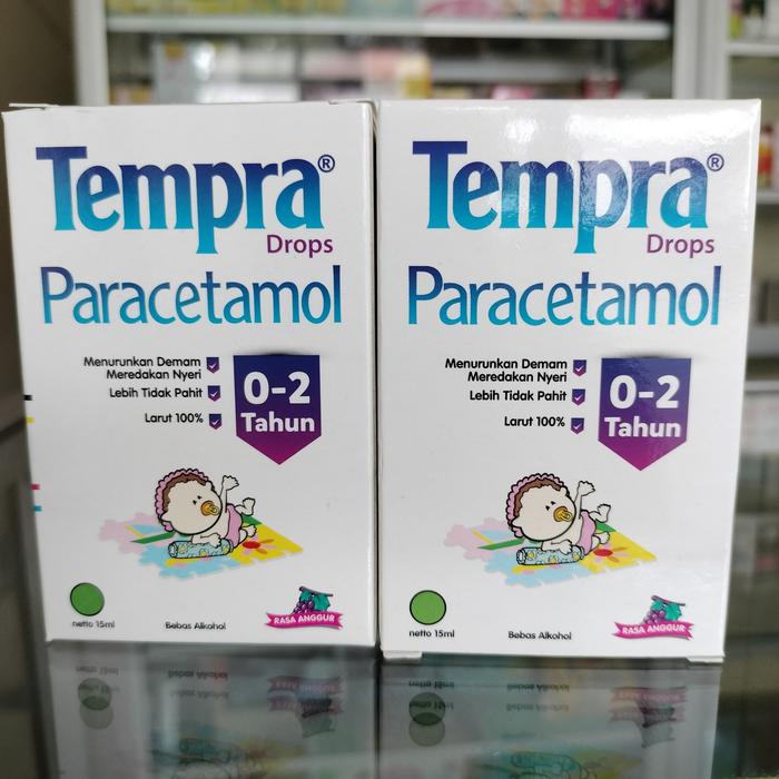 Gambar Tempra paracetamol DROP dari GUSTA FARMA undefined Tokopedia
