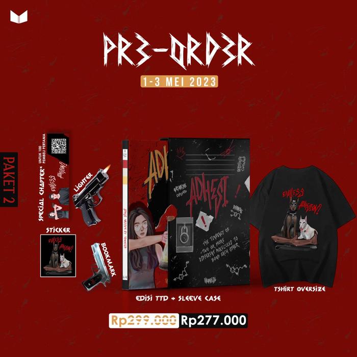 Gambar PRE ORDER - ADHESI - VANNESA - MEDIA KITA - BUMIFIKSI - PAKET 2 dari bumifiksipadang undefined Tokopedia