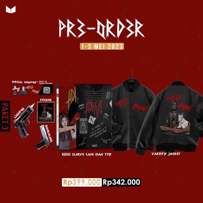 Gambar PRE ORDER - ADHESI - VANNESA - MEDIA KITA - BUMIFIKSI - PAKET 3 dari bumifiksipadang undefined Tokopedia