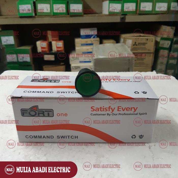 Gambar Push Button Switch Fort 22mm XB7-EA42 / XB7-EA31 - Hijau dari Mulia Abadi Electric undefined Tokopedia