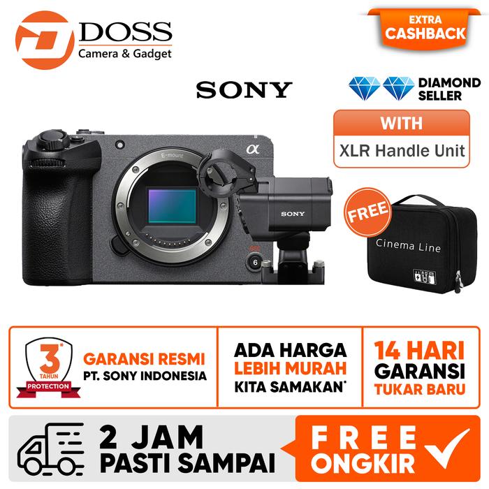 Gambar Sony FX30 FX-30 Digital Cinema Camera with XLR Handle Unit - Sony FX30 XLR dari DOSS Camera & Gadget undefined Tokopedia