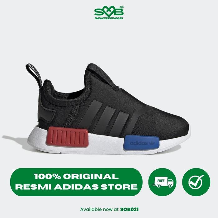 Sepatu Adidas Adidas Nmd Youth Black New Adidas Men's Size NMD_R1