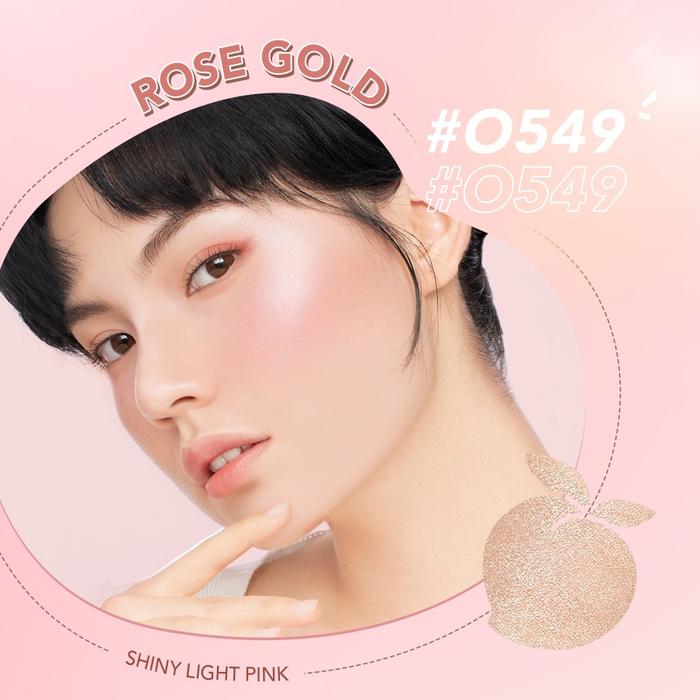 Gambar YOU SIMPLICITY GLEAM HIGHLIGHTER 3.5gr - YOU MAKEUP - O549 ROSE GOLD dari agogostore undefined Tokopedia