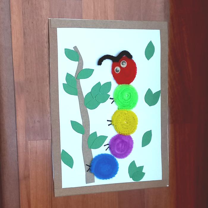 Gambar Mainan Anak Art paper craft DIY kerajinan tangan anak motif Ulat Bulu dari FreeStyle-in undefined Tokopedia