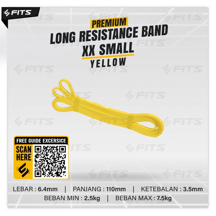 Gambar SFIDN FITS Premium Long Resistance Band | Power Band | Karet Fitness - Kuning XXSmal dari SFIDN FITS Shop undefined Tokopedia