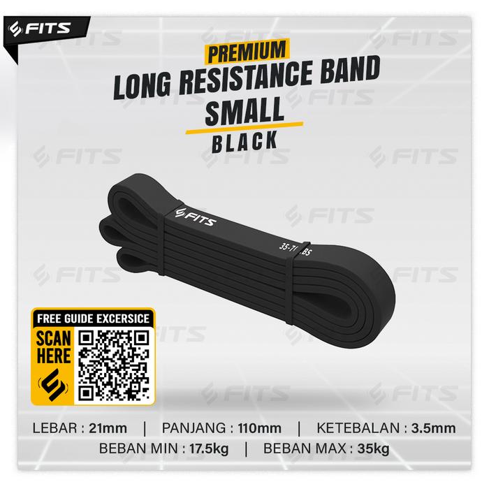Gambar SFIDN FITS Premium Long Resistance Band | Power Band | Karet Fitness - Hitam Small dari SFIDN FITS Shop undefined Tokopedia