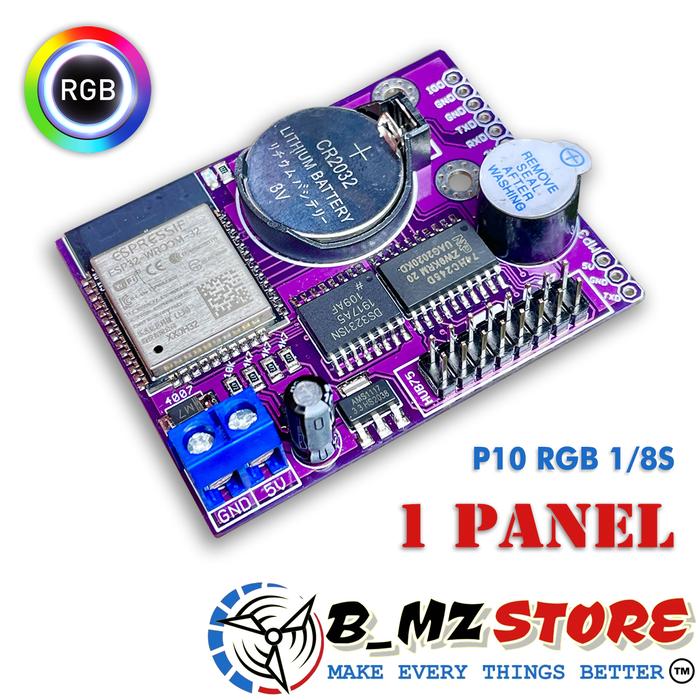 Gambar Kontroller JWS P10 RGB Khalifah (Jam Sholat) Controller JWS Wifi RGB - 1 Panel Non Mp3 dari bmzstorejogja undefined Tokopedia