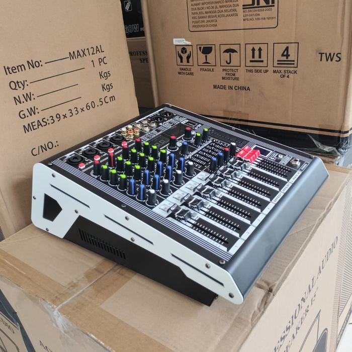 Gambar Power Mixer First Class FC 409 PM 4 Channel Bluetooth dari Misel Elektronik Audio undefined Tokopedia