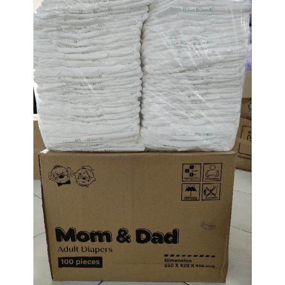 Gambar Termurah grosir popok dewasa perekat M L XL isi 100 pcs / sekarton - Dewasa isi 100, M dari Toko Nasya24 undefined Tokopedia