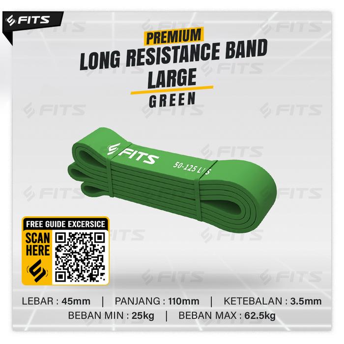Gambar SFIDN FITS Premium Long Resistance Band | Power Band | Karet Fitness - Large Hijau dari SFIDN FITS Shop undefined Tokopedia