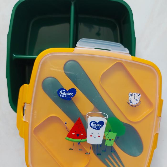Gambar lunch box tempat makan bebelac dari Golden Caddie 27 undefined Tokopedia