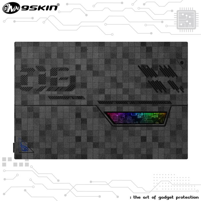 Gambar 9Skin - Skin Protector for ASUS ROG Flow Z13 2023 - 3M Textures - Damiere Grey, Front Only dari 9SKIN Premium undefined Tokopedia