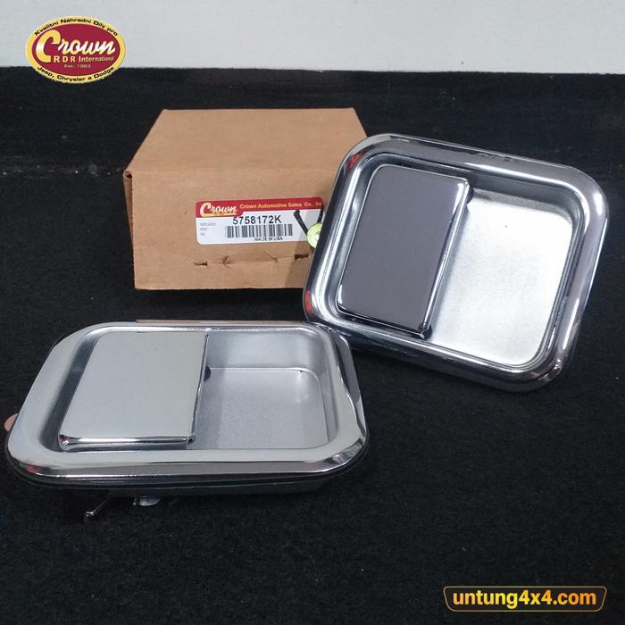 Gambar Crown Automotive Door Handle Kit for CJ Series, YJ Wrangler and  TJ dari Untung 4x4 undefined Tokopedia