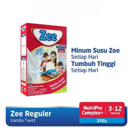 Gambar ZEE REGULER VANILA TWIST 350 G SUSU PERTUMBUHAN ANAK SUSU NUTRISI dari Blessinhappyshop undefined Tokopedia