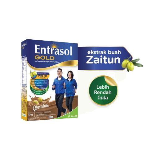 Gambar Entrasol Gold Susu Bubuk Vanila Coklat 185 Gram - Coklat, 170 Gram dari Kyan Mart undefined Tokopedia