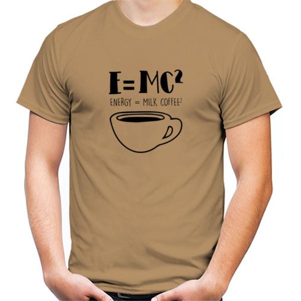 Gambar Kaos T-Shirt Pria Rumus Einstein E=MC2 Sains - Coklat Muda, S dari Aramu Store undefined Tokopedia