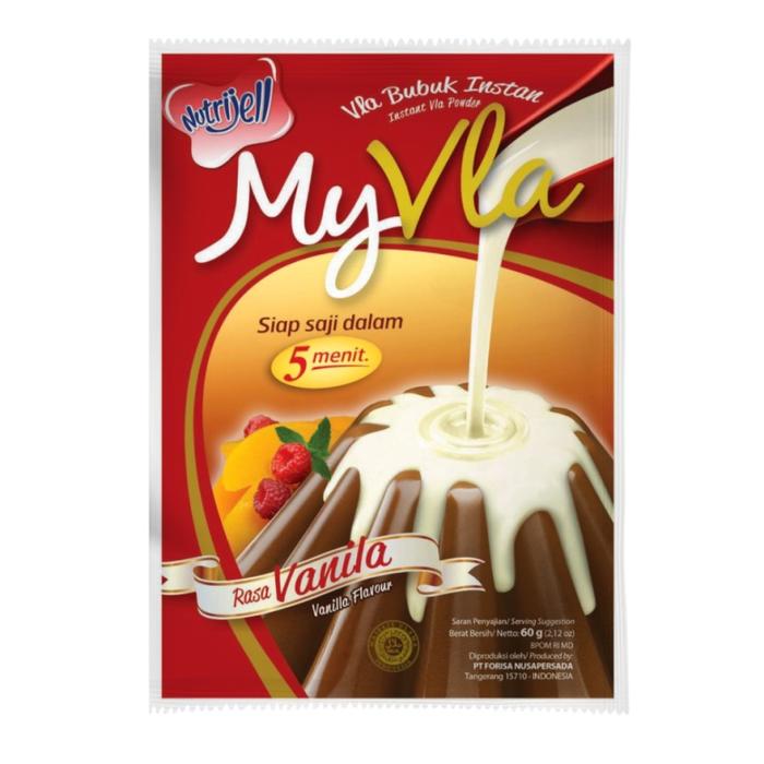 Gambar Nutrijell My Vla Vanila 60 Gr dari LOTTE Mart Indonesia undefined Tokopedia
