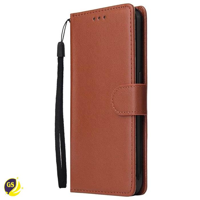 Gambar WALLET OPPO REALME C2 / A1K LEATHER FLIP CASE KULIT COVER - Cokelat, Realme C2 dari hocciaccessories.id undefined Tokopedia