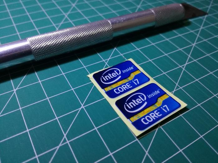 Gambar Stiker Intel Core i7 Gen 3 Gen 4 Gen 6 Gen 7 Gen 8 Gen 10 Gen 11 - i7 Gen 3 Blue dari MediatamaIT undefined Tokopedia