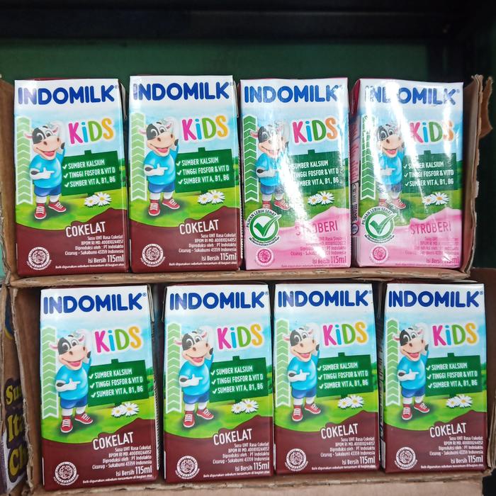Gambar indomilk kids uht 115ml dari Raja Grosir Muntilan undefined Tokopedia