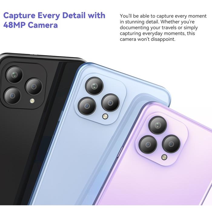Gambar SMARTPHONE CUBOT P80 4G GLOBAL ANDROID 13 RAM 8GB ROM 256GB NFC CAMERA - Hitam dari BISHAMSON STORE undefined Tokopedia