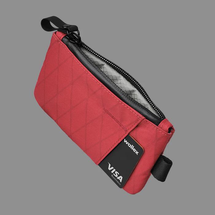 Gambar Alpaka Zip Cardholder (Card, EDC, knife, torch, lighter, multitool) - True Red dari Imaru undefined Tokopedia