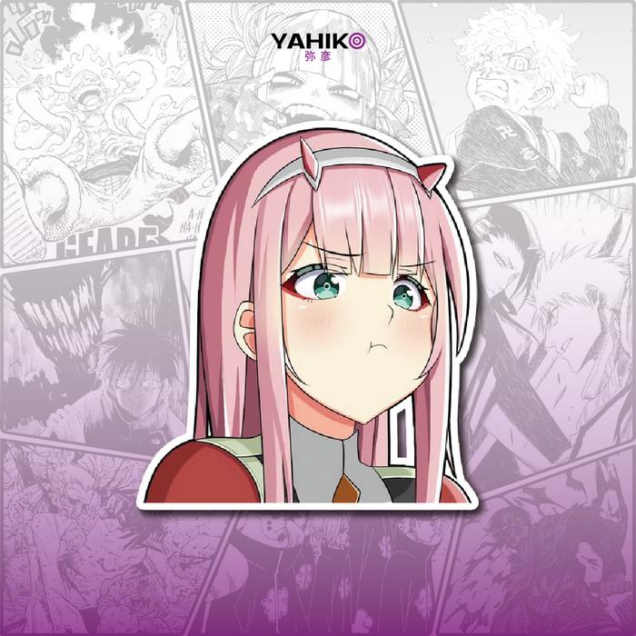 Gambar POUT ANIME STICKER V1 - Zero Two dari Yahiko Collection undefined Tokopedia