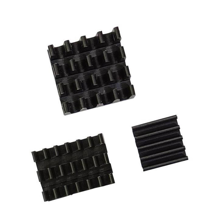 Gambar Paket Heat Sink untuk Raspberry Pi - Black dari 2R Hardware & Electronic undefined Tokopedia