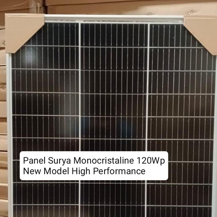 Panel Surya 120WP Monocrystaline MBB Best Performance - Monocristaline