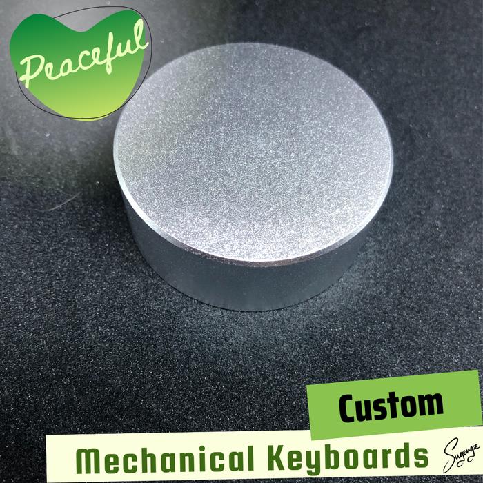Gambar Knob Cap Potensio Rotary Encoder EC11 Mechanical Keyboard - Silver 48*19*6 dari PeacefulHeartShop undefined Tokopedia