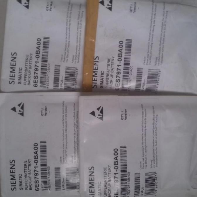 Jual Battery Siemens 6Es7971-0Ba00 Original Utk Plc Siemens S7 400 /300 ...
