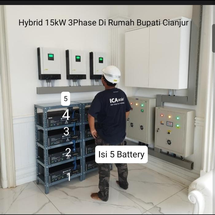 Rak Battery Lifepo4 Huawei ZTE Sucredsun Narada Shoto Josss Kokoh Kuat Tahan Rayap Solusi Penyimpanan Ideal untuk Baterai LiFePO4 - isi 9 Battery