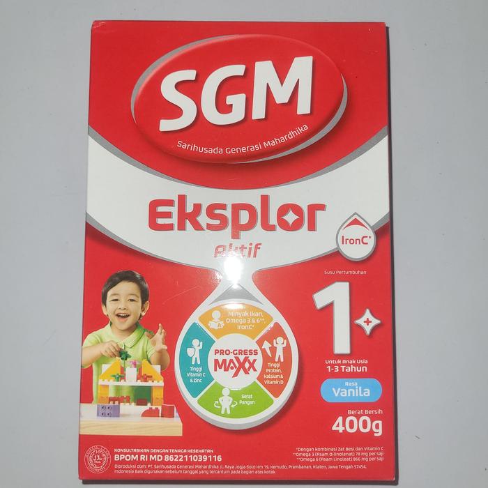 Gambar susu sgm 1+ vanilla 400g dari sweethome77 undefined Tokopedia