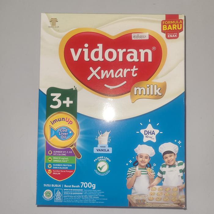 Gambar susu vidoran xmart 3+ vanilla 700g dari sweethome77 undefined Tokopedia