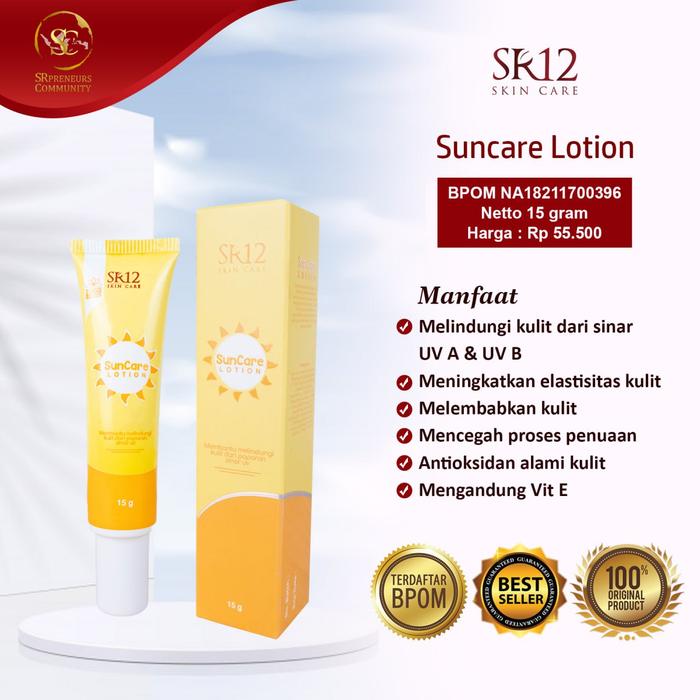 Gambar SUN CARE SR12 SCREEN / SUNSCREEN WAJAH SPF 25 dari sr12skincareherbalid_NEW undefined Tokopedia
