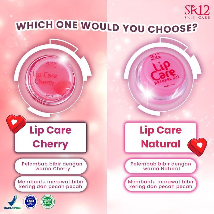 Gambar lip care sr12 - Cherry dari SR12 herbal kosmetik id undefined Tokopedia