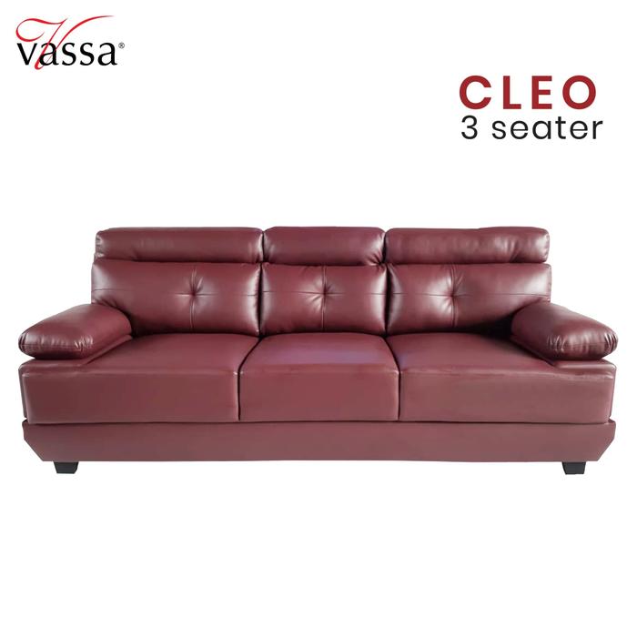 Gambar Sofa Cleo 2 seat - 3 SEATER dari Vassa Sofa & Home undefined Tokopedia