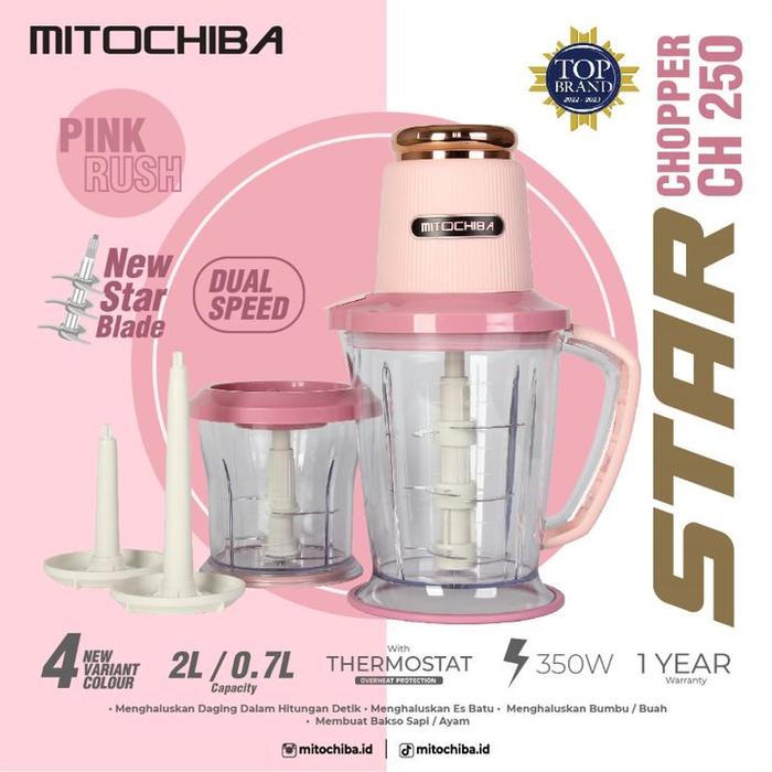 Gambar Mitochiba choper ch 250 / Chopper ch 250 - pink dari FAFILA undefined Tokopedia