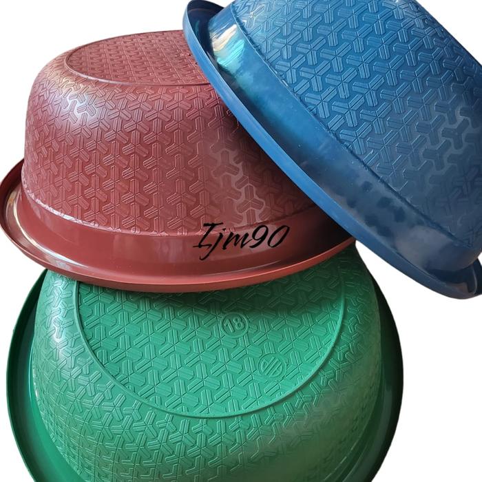 Gambar Baskom plastik motif warna besar/Besek/Baskom serbaguna - Biru, 18 dari IJM90 undefined Tokopedia