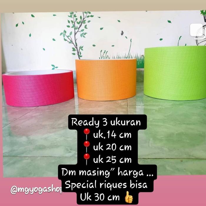 Gambar wheel yoga lebar 25 cm & 30 cm - lebar 30 cm dari bonbon2222 undefined Tokopedia