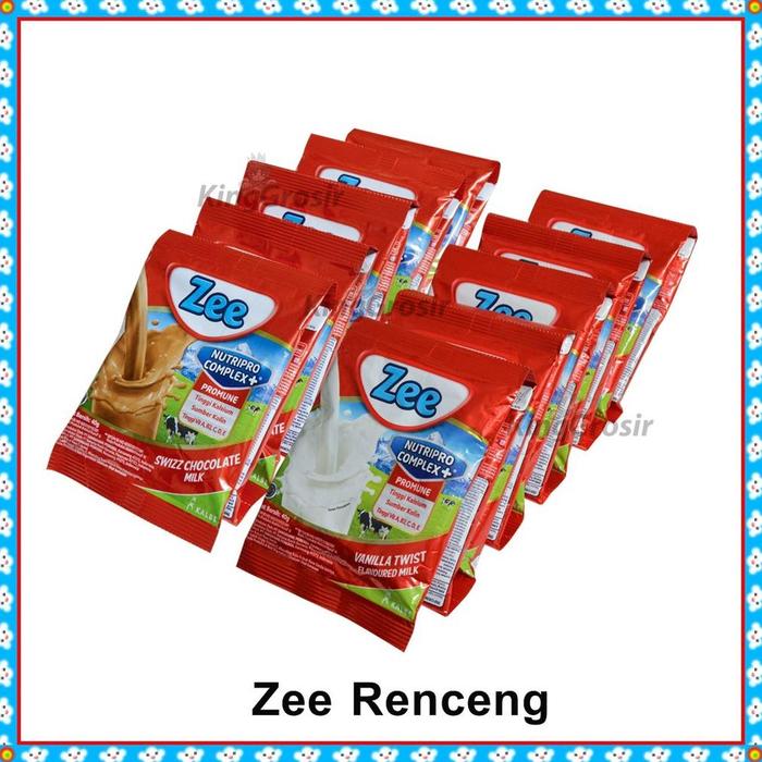 Gambar Ori Zee Susu Renceng Sachet Minuman Anak 39Gr X 10 / 11 Sachet ' dari RollanStore undefined Tokopedia