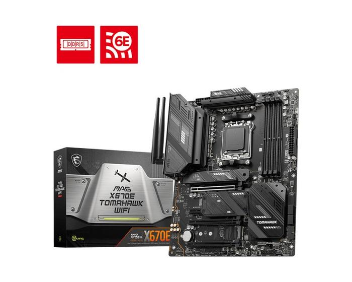 Gambar MSI MOTHERBOARD MAG X670E TOMAHAWK WIFI (SOCKET AM5) dari Toko Expert Komputer undefined Tokopedia